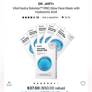 Dr. Jart+ Vital Hydra Solution PRO Glow Face Mask